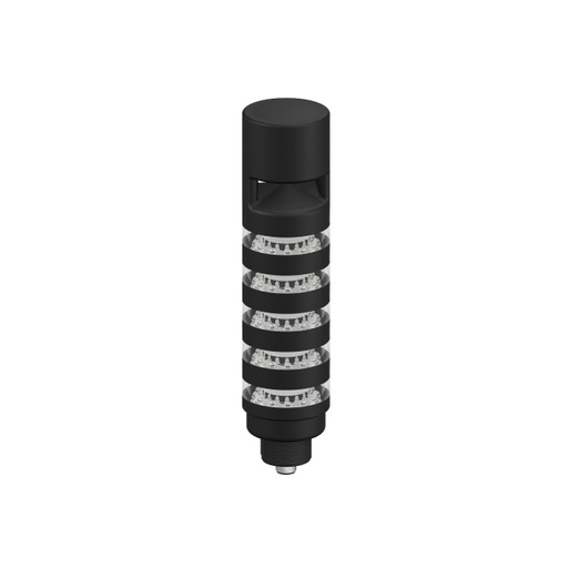 [809769] Tl50 Pro Tower Light With Sealed Omin-Directional Audible W/ Intensity Adjust, Beacon Black Housing: 5 Lighted Segments, TL50PBL5AOSIQP