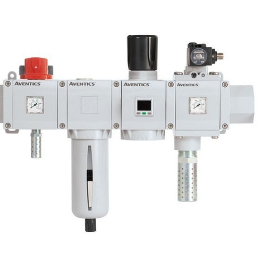 [G652AV004JA0000] AVENTICS 652 Series Air Preparation Unit, G 1/2 BSP, IO-Link, A-Coded 5-Pin M12X1 Plug