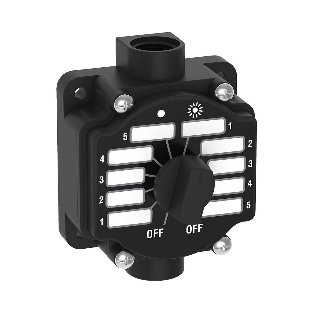 [14318] Controller: Rotary Switch 12-Position ON-OFF-FLASH, LC80R