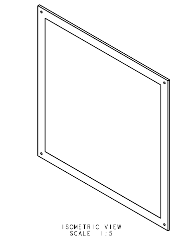 [73714] Retroreflector: Square 540x540mm, BRT-540