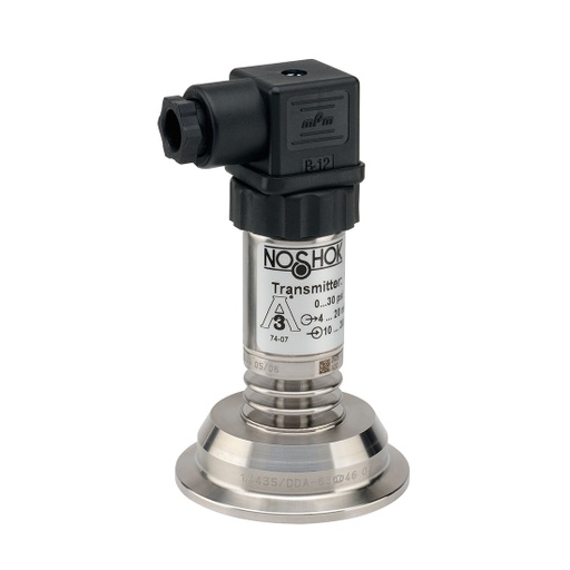 [110-12-4-615-1-34-1-25] 11 Series Sanitary Clamp Pressure Transmitter, 0 psig to 5 psig