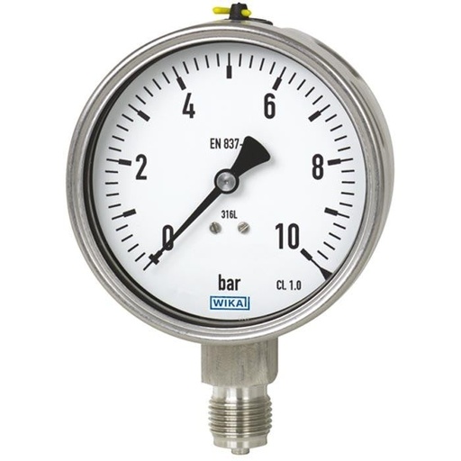 [52715600] 232.50 Series Stainless Steel Dry Industrial Pressure Gauge, 0 to 800 psi