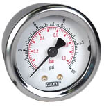 [4315014] 212.53 Series Industrial Brass Dry Pressure Gauge, 0 to 15 psi