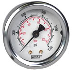 [4315120] 212.53 Series Industrial Brass Dry Pressure Gauge, 0 to 1500 psi