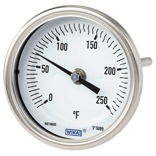 [52878192] TG.53 Series Bimetal Thermometer, 50 to 550 °F