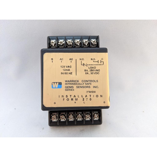 [27A2D0] LEVEL CONTROL 240VAC 3K OHM SENSITIVITY