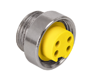 [U5502] RKF 36-1M Receptacle, 7/8" Minifast, 1M