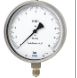 [52761140] 332.54 Series Stainless Steel Dry Precision Test Pressure Gauge, 0 to 5000 psi, Oxygen Cleaned, 1/4" Bottom Connection, NIST Certification